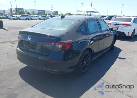 2026 Honda Civic Hybrid Sport/Sport Touring из США, поврежденный, VIN 2HGFE4F85TH302885